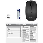 Изображение Мышка SVEN RX-510SW Wireless (black) Silent USB, 3 key, 1 Wheel, 1600dpi #2 Фото Мышка SVEN RX-510SW Wireless (black) Silent USB, 3 key, 1 Wheel, 1600dpi #2