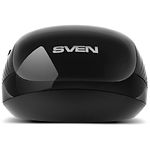 Изображение Мышка SVEN RX-520S black, USB, 5 key, 1 Wheel, 3200dpi, silent #2 Фото Мышка SVEN RX-520S black, USB, 5 key, 1 Wheel, 3200dpi, silent #2