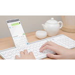 Фото Клавиатура Xiaomi MiiiW AIR85+ Bluetooth Dual Mode (MWBK01) MAC/iPad/PC (RU) White