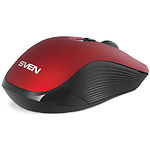 Изображение Мышка SVEN RX-560SW Wireless red, Silent USB, 5 key, 1 Wheel, 1600dpi #4 Фото Мышка SVEN RX-560SW Wireless red, Silent USB, 5 key, 1 Wheel, 1600dpi #4