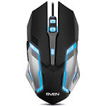 Изображение Мышка SVEN RX-G740 Gaming (black) USB, 5 key, 1 Wheel, 2400dpi, изменяемая подсветка #13 Фото Мышка SVEN RX-G740 Gaming (black) USB, 5 key, 1 Wheel, 2400dpi, изменяемая подсветка #13