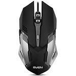 Изображение Мышка SVEN RX-G740 Gaming (black) USB, 5 key, 1 Wheel, 2400dpi, изменяемая подсветка #10 Фото Мышка SVEN RX-G740 Gaming (black) USB, 5 key, 1 Wheel, 2400dpi, изменяемая подсветка #10