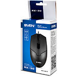 Изображение Мышка SVEN RX-30 (black), USB, 1 Wheel, 1000cpi #1 Фото Мышка SVEN RX-30 (black), USB, 1 Wheel, 1000cpi #1