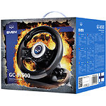 Изображение Руль SVEN GC-W500 c педалями, виброотдача, 10 кнопок, 2 оси, 8-ми позиц.джойстик #2 Фото Руль SVEN GC-W500 c педалями, виброотдача, 10 кнопок, 2 оси, 8-ми позиц.джойстик #2