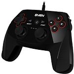 Изображение Game pad SVEN GC-250, USB, 4 оси, 11 кнопок, 8-ми позиц. джойстик, 2 мини-джойстика, виброотдача #2 Фото Game pad SVEN GC-250, USB, 4 оси, 11 кнопок, 8-ми позиц. джойстик, 2 мини-джойстика, виброотдача #2
