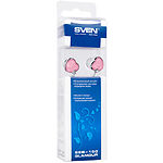 Фото SVEN  SEB-150 (GD-1500) Glamour (white-pink) наушники для плеера #1