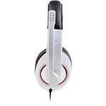 Фото Gembird MHS-U-001-GW USB наушники с микрофоном (glossy white) #1