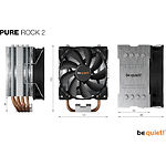 Фото Cooler CPU be quiet! Pure Rock 2 (BK006) #1