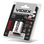 Изображение Аккумулятор Videx 6HR61 Крона 300mAh blister/1pc Фото Аккумулятор Videx 6HR61 Крона 300mAh blister/1pc