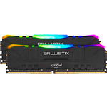 Фото DDR-4 2шт x 32GB 3200МГц Crucial Ballistix Black RGB (BL2K32G32C16U4BL)