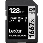Изображение SD XC 128 GB LEXAR Professional UHS-I U3 V60 C10 (LSD128CB1667) 1667x R/W 250/120MB/s Фото SD XC 128 GB LEXAR Professional UHS-I U3 V60 C10 (LSD128CB1667) 1667x R/W 250/120MB/s