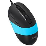 Изображение Мышка A4tech FM10 Blue, USB, 1600dpi #4 Фото Мышка A4tech FM10 Blue, USB, 1600dpi #4