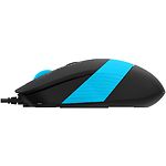 Изображение Мышка A4tech FM10S Blue, проводная, бесшумная, USB, 1600dpi #6 Фото Мышка A4tech FM10S Blue, проводная, бесшумная, USB, 1600dpi #6