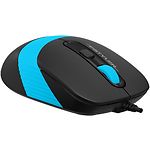 Изображение Мышка A4tech FM10S Blue, проводная, бесшумная, USB, 1600dpi #4 Фото Мышка A4tech FM10S Blue, проводная, бесшумная, USB, 1600dpi #4