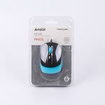 Изображение Мышка A4tech FM10S Blue, проводная, бесшумная, USB, 1600dpi #1 Фото Мышка A4tech FM10S Blue, проводная, бесшумная, USB, 1600dpi #1