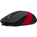 Изображение Мышка A4tech FM10S (Red) проводная бесшумная, USB, 1600dpi #4 Фото Мышка A4tech FM10S (Red) проводная бесшумная, USB, 1600dpi #4
