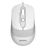 Изображение Мышка A4tech FM10S White, бесшумная, USB, 1600dpi #7 Фото Мышка A4tech FM10S White, бесшумная, USB, 1600dpi #7