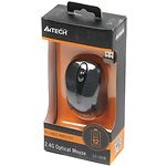 Изображение Мышка A4tech G3-280N Grey, беспроводная V-Track USB, 1000dpi #1 Фото Мышка A4tech G3-280N Grey, беспроводная V-Track USB, 1000dpi #1