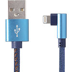 Изображение Кабель Cablexpert CC-USB2J-AMLML-1M-BL USB to Lightning 1m Фото Кабель Cablexpert CC-USB2J-AMLML-1M-BL USB to Lightning 1m