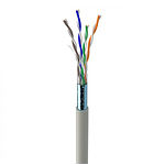 Изображение Кабель бухта F/UTP ЗЗКМ 72566 (305м) CAT5e, 4х2х0.51 (4х2х24 AWG), серый Фото Кабель бухта F/UTP ЗЗКМ 72566 (305м) CAT5e, 4х2х0.51 (4х2х24 AWG), серый