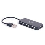 Фото Концентратор HUB USB 2.0 Gembird UHB-U2P4-04 Хаб на 4 порта, черный
