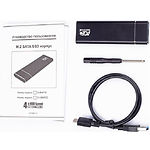 Изображение HDD Rack Agestar 3UBNF5C (Black) Внешний карман для M2 NGFF, металл, черный #2 Фото HDD Rack Agestar 3UBNF5C (Black) Внешний карман для M2 NGFF, металл, черный #2