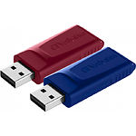 Изображение USB Flash 32Gb Verbatim {49327} набор 2-pack Slider (1xRED,1xBLUE) Фото USB Flash 32Gb Verbatim {49327} набор 2-pack Slider (1xRED,1xBLUE)