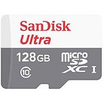 Изображение microSD XC 128 GB SanDisk Ultra Class 10 UHS-I (SDSQUNR-128G-GN3MA) с SD переходником, R100MB/s #1 Фото microSD XC 128 GB SanDisk Ultra Class 10 UHS-I (SDSQUNR-128G-GN3MA) с SD переходником, R100MB/s #1