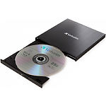 Фото External Blu-ray/DVD±RW Drive Verbatim (43888) Black USB 3.2 Gen1 Type-C, Slim #5