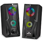 Фото Акустическая система REAL-EL S-111 black, 2*3W speaker, mini-jack 3,5/USB #5