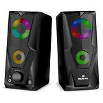 Фото Акустическая система REAL-EL S-111 black, 2*3W speaker, mini-jack 3,5/USB #2