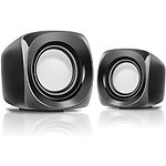 Фото Акустическая система REAL-EL S-20 black (EL121100007), 2*3W speaker, mini-jack 3,5/USB #7