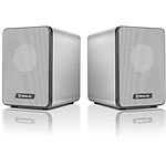 Изображение Акустическая система REAL-EL S-65 silver, 2*3W speaker, mini-jack 3,5/USB #6 Фото Акустическая система REAL-EL S-65 silver, 2*3W speaker, mini-jack 3,5/USB #6