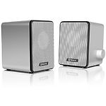 Изображение Акустическая система REAL-EL S-65 silver, 2*3W speaker, mini-jack 3,5/USB #3 Фото Акустическая система REAL-EL S-65 silver, 2*3W speaker, mini-jack 3,5/USB #3