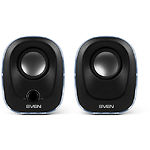 Изображение Акустическая система SVEN 330 black, 2*2,5W speaker, USB, подсветка корпуса #4 Фото Акустическая система SVEN 330 black, 2*2,5W speaker, USB, подсветка корпуса #4