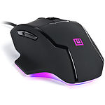 Изображение Мышка REAL-EL RM-555 Black (EL123200032) USB, 5 key, 1 Wheel, 6400cpi, подсветка Фото Мышка REAL-EL RM-555 Black (EL123200032) USB, 5 key, 1 Wheel, 6400cpi, подсветка