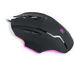 Изображение Мышка REAL-EL RM-555 Black (EL123200032) USB, 5 key, 1 Wheel, 6400cpi, подсветка #9 Фото Мышка REAL-EL RM-555 Black (EL123200032) USB, 5 key, 1 Wheel, 6400cpi, подсветка #9