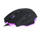 Изображение Мышка REAL-EL RM-555 Black (EL123200032) USB, 5 key, 1 Wheel, 6400cpi, подсветка #6 Фото Мышка REAL-EL RM-555 Black (EL123200032) USB, 5 key, 1 Wheel, 6400cpi, подсветка #6