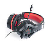 Фото REAL-EL GDX-7575 black-red (EL124100042) наушники с микрофоном, Джек 3,5мм 4pin, адаптер 1м для ПК #7