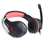 Фото REAL-EL GDX-7600 black-red (EL124100028) наушники с микрофоном, Джек 3,5мм 4pin, адаптер 1м для ПК #4