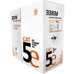 Изображение Кабель бухта U/UTP ЗЗКМ (70327) 305м CAT5e, 4х2х0.51, 4х2х24 AWG, серый Фото Кабель бухта U/UTP ЗЗКМ (70327) 305м CAT5e, 4х2х0.51, 4х2х24 AWG, серый