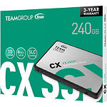 Изображение SSD Team CX1 240GB 2.5" SATA-3 (T253X5240G0C101) 520/430 MB/s #1 Фото SSD Team CX1 240GB 2.5" SATA-3 (T253X5240G0C101) 520/430 MB/s #1