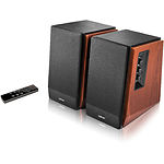 Изображение Акустическая система Edifier R1700BTs Brown 2*36W speaker, Bluetooth, ДУ, Spacializer Фото Акустическая система Edifier R1700BTs Brown 2*36W speaker, Bluetooth, ДУ, Spacializer
