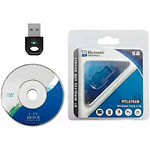 Адаптер STLab BT-5.0 Bluetooth 5.0 + EDR USB адаптер, до 30 м - фото