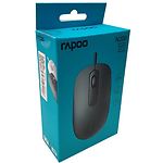 Изображение Мышка RAPOO N200 black USB Фото Мышка RAPOO N200 black USB