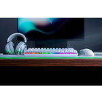Изображение Клавиатура RAZER Huntsman mini, Mercury Edition, ENG red switch (RZ03-03390400-R3M1) #6 Фото Клавиатура RAZER Huntsman mini, Mercury Edition, ENG red switch (RZ03-03390400-R3M1) #6