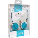 Фото RAPOO H3050 Blue Wireless наушники с микрофоном #3