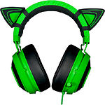 Изображение Razer Kitty Ears for Razer Kraken Green Edition (RC21-01140200-W3M1) Ушки для наушников black-green #3 Фото Razer Kitty Ears for Razer Kraken Green Edition (RC21-01140200-W3M1) Ушки для наушников black-green #3