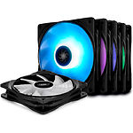 Изображение Вентилятор 120мм Deepcool RF120M 5xFAN RGB набор 5шт Фото Вентилятор 120мм Deepcool RF120M 5xFAN RGB набор 5шт