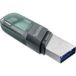 Изображение USB Flash 32Gb SanDisk iXpand Flip Lightning Apple USB3.1 (SDIX90N-032G-GN6NN) Фото USB Flash 32Gb SanDisk iXpand Flip Lightning Apple USB3.1 (SDIX90N-032G-GN6NN)